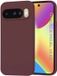 Techsuit Hoesje geschikt voor Google Pixel 10 / 10 Pro - Soft Flex Silicone Back Cover - Plum Red