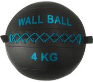 Sporti France Wall Ball 4kg Zwart/Paars Vinyl