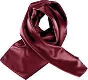 Kariban Satijnen sjaal K861 - Wine - One size