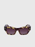 Calvin Klein 00CK23503S528 Dames Zonnebril Acetaat Roze Multi Paars