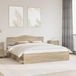 Maison Exclusive - Cadre de lit Sonoma, 200 x 200 cm, en bois de pin massif