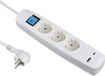 Electraline 62162 multiprise Schuko - Câble 1.5M