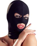 Bad Kitty – Hoofd Masker met open Ogen en Mond en Elastisch Pasvorm - Zwart
