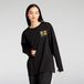 PUMA NEKOSAN x HOOPS DYLAN GRAPHIC uniseks T-shirt met lange mouw voor Heren, Zwart, Maat XS