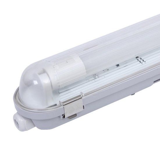 HOFTRONIC 10x LED TL Armatuur 120cm IP65 Koppelbaar 18W 1980lm 6000K