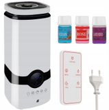 Ruhhy 22739 Humidificateur à ultrasons avec ioniseur, 4 litres, blanc