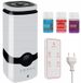 Ruhhy 22739 Humidificateur à ultrasons avec ioniseur, 4 litres, blanc