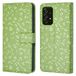 imoshion Housse pour Samsung Galaxy A52(s) (5G/4G) - Green Flowers