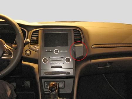 Brodit ProClip Passieve houder voor Renault Mégane IV 2016 - Zwart