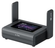 Merkloos Gl.iNet Reisrouter Wi-Fi 7 - Gl-be10000 - Tri-band 6 GHz - 2,5g Ethernet - OpenWrt - Slate 7 Pro