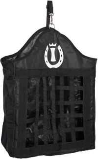 Imperial Riding Hooizak voor paarden Eat up zwart