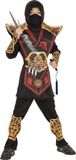 RUBIE'S Compleet Ninja-kostuum, maat 5-7 jaar