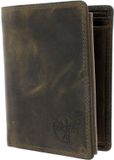 CHIEMSEE Leren Portemonnee Dalian Wallet With Flap Green