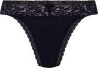 Hunkemöller Dames Lingerie String Madison - Blauw - maat XS