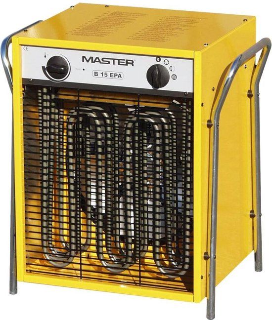 Master B15EPB - Ventilatorkachel - Geel