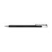 Pentel K110-VAX Mattehop Gelrollerball met zeer dekkende inkt in matte afwerking, model met dop, 1 stuk, noir