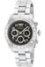 Invicta Speedway 17025 Herenhorloge – Entanche – analoog – kwartsuurwerk – roestvrij staal met zwarte wijzerplaat – 39 mm, Zwart/Wit, Chronograaf