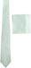Next - Heren - Set met textuurrijke stropdas en pochet - Mint Green