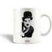 Maniacase tasse en céramique Charlie Chaplin affiche noir et blanc