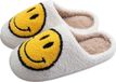 JAXY Smiley Slippers - Smiley Pantoffels - Maat 41-42 - Wit