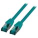 EFB-Elektronik CAT.6a netwerkkabel - 25m ethernetkabel - RJ45 stekker, S/FTP LSZH - groen