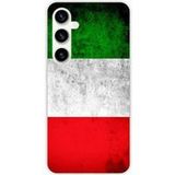 Samsung Galaxy S23 FE Drapeau italie Bedrukt siliconen hoesje