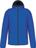 Kariban Outdoorjas 'Lightweight Hood Padded' Licht Kobaltblauw - L