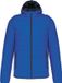 Kariban Outdoorjas 'Lightweight Hood Padded' Licht Kobaltblauw - L