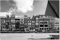 Dietrix Inductie beschermer 65x52 - Amsterdam Zwart Wit