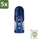 Nivea 5 x Cool Kick Deodorant Roller - 50 ml