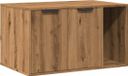 vidaXL Meuble de litière pour chat - 80x50x45 cm - Bois traité - Chêne artisanal
