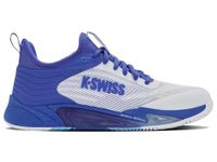 K-Swiss Hypercourt Pinnacle tennisschoen voor heren, wit/dazzling blue/Baltic Sea, 44,5 EU