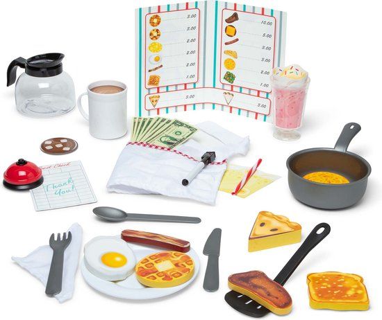 Melissa & Doug Star Diner Restaurant Speelset