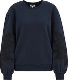 WE Fashion Dames sweater met embroidery