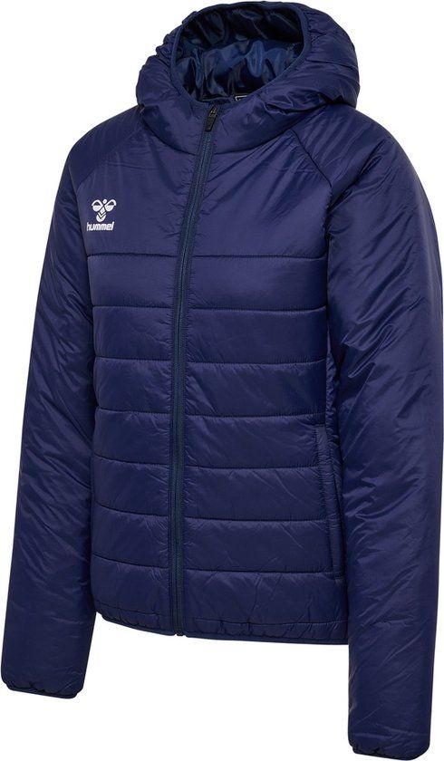 Hummel Hmlgo Quilted Hood Jacket - Marine - Women's L