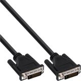 InLine DVI-D kabel, digitaal 24+1 male / male, dual link, 5m