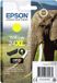 EPSON Cartouche d'encre T2434 XL, Jaune, Série Eléphant, C13T24344012