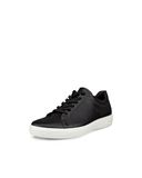 Ecco Classic Heren Hardloopschoenen Zwart Leer Maat 46