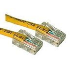 C2G Cat5E Crossover Patch Cable Yellow 2m
