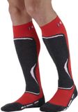 Monnet Access2 Chaussettes - Rouge - Taille 45/46 - Laine Mérinos - Unisexe - Haut
