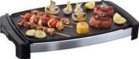 JATA GR 204 N elektrische grillplaat Zwart, Zilver