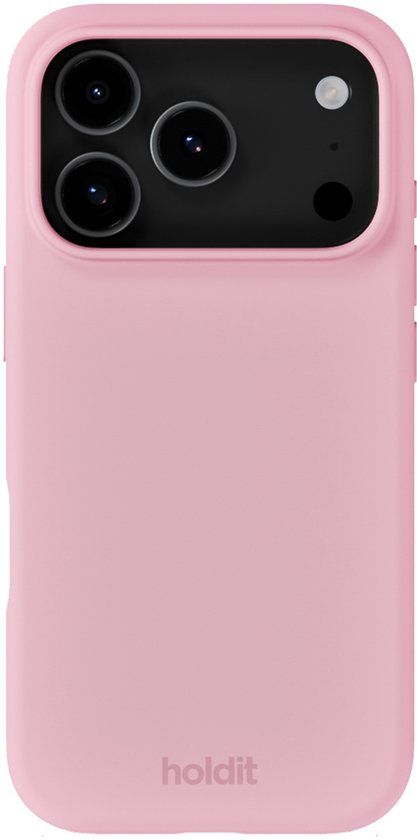 Holdit Silicone Case geschikt voor Apple iPhone 17 Pro - Roze