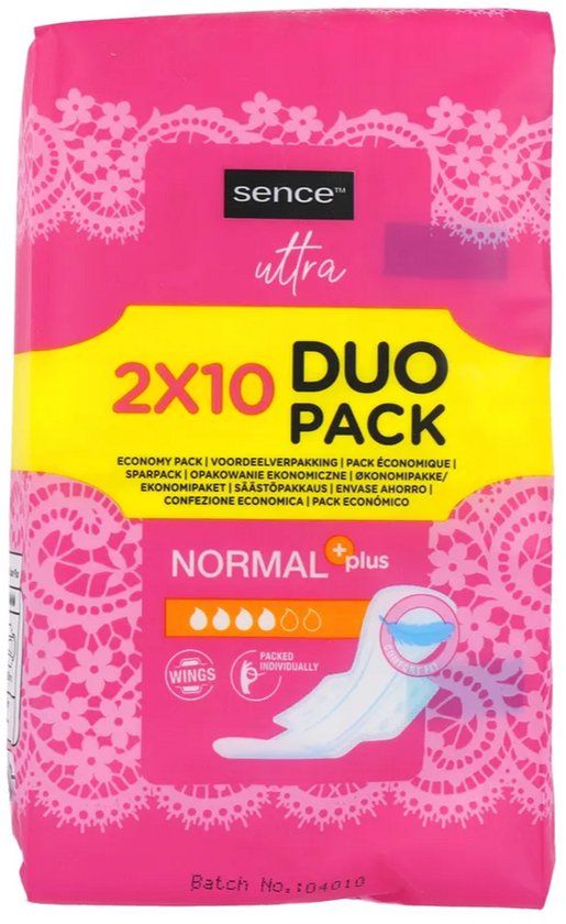Sence Ultra Normal Plus Maandverband 20ST