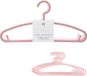 AC-Déco JJA Baby kledinghangers babyroze set van 12 stuks