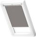 VELUX Rideau occultant d'origine (DKL) Cadre blanc, C02, Gris