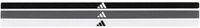 Adidas Haarband 3-Pack Unisex Volwassenen Zwart/Grijs Six/Wit