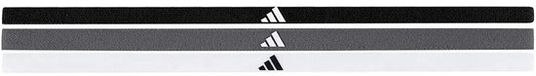 Adidas Haarband 3-Pack Unisex Volwassenen Zwart/Grijs Six/Wit