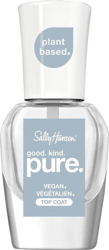 Sally Hansen Good.Kind.Pure Vegan Nagellak - 101 Top Coat Transparant