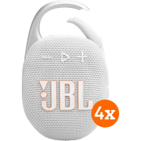 JBL Clip 5 - 4-pack - White