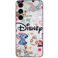 Maniacase Beschermhoes Samsung Galaxy S24 FE Disney Stitch Ariel Dumbo